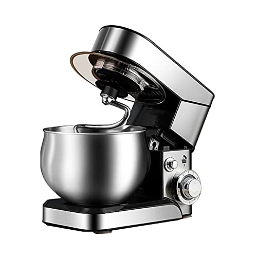 BLUNOA Food Stand Mixer 6-Gang Küchenmixer Inklusive Knethaken Rührstab Und Eierkäfig Für Salat Kuchen von BLUNOA