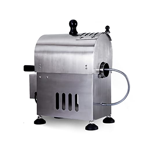 Elektrische Kaffeebohnen-Röstmaschine Kaffeeröster Maschine 304 Edelstahl Haushaltsgas-Kaffee Backen Zum Backen Von Kaffee, Kastanien, Erdnüssen, Getreide von BLUNOA