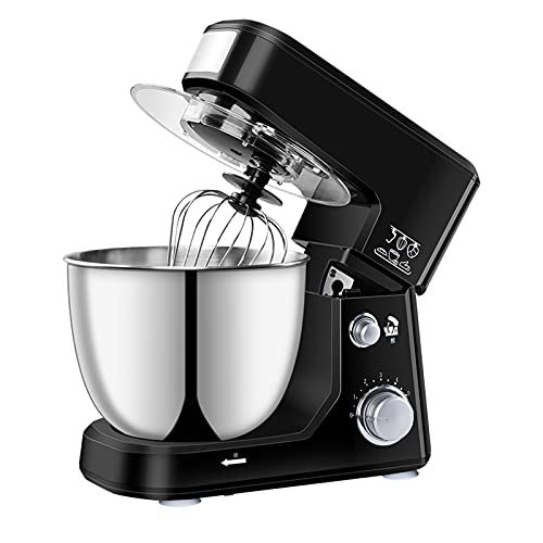 Standmixer Mit Großer Kapazität Multifunktions Elektromixer Mit Viel Zubehör Mehr Backzeit (Color : Black) von BLUNOA