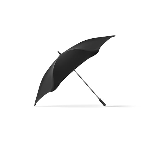 Blunt Sport Stockschirm Regenschirm schwarz | XXL Golfschirm – 146 cm Ø | Innovatives & patentiertes Design – getestet im Windkanal von BLUNT