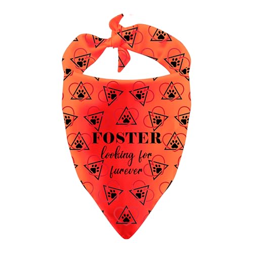 Foster Dogs Bandana auf der Suche nach Furever Dreieckstuch für Hunde, Geschenk (auf der Suche nach Furever) von BLUPARK