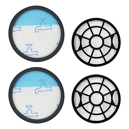 4 Stück HEPA Filter Set für Rowenta RO2910EA RO2913 RO2915EA RO2932EA RO2933 RO2957EA RO2981EA Swift Power Cyclonic Staubsauger, Ersetzt ZR904301 Staubsaugerfilter Ersatzteile Zubehör von BLUTENET
