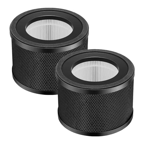 AP001 Ersatzfilter Kompatibel mit TaoTronics TT-AP001 & HERILIOS HS-AP001 Luftreiniger 3-in-1 H13 Ersatz HEPA Filter Aktivkohlefilter und Vorfilter (2 Stück) von BLUTENET