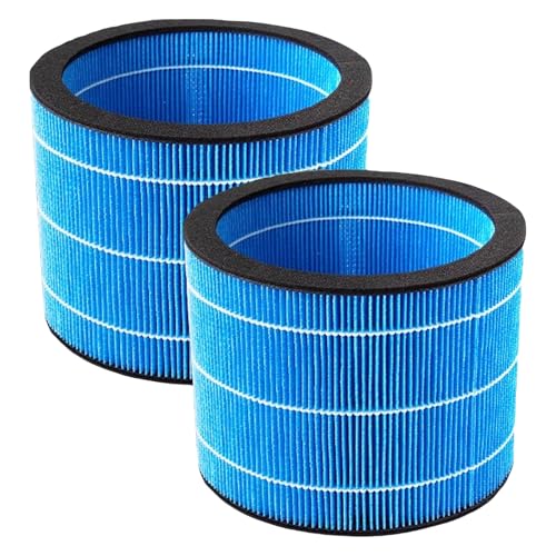 FY3455 Ersatzfilter Kompatibel mit Philips Series 3000 AC3737/10 2-in-1 Luftreiniger und Luftbefeuchter Ersatz HEPA Filter FY3455/00 Befeuchtungselement, 2 Stück von BLUTENET
