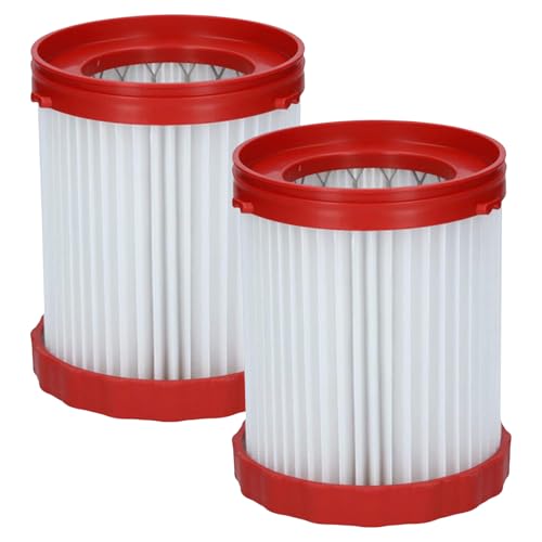 Filter Zubehör Kompatibel mit Bosch Nass-/Trockensauger GAS 18V 10 L Professional Akku Staubsauger Ersatzfilter Ersatzteile (2 Stück) von BLUTENET