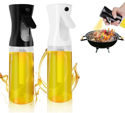 Ölsprüher zum Kochen von Olivenöl Sprühflasche - Verbesserter Glas-Ölnebel, kontinuierlicher Sprühnebel mit Portionskontrolle, Premium-Kochsprüher, Küchenhelfer Zubehör zum Braten Backen BBQ, 213.6 g Ölsprüher zum Kochen von Olivenöl Sprühflasche - Verbesserter Glas-Ölnebel, kontinuierlicher Sprühnebel mit Portionskontrolle, Premium-Kochsprüher, Küchenhelfer Zubehör zum Braten Backen BBQ, 213.6 g von BLYPHOO