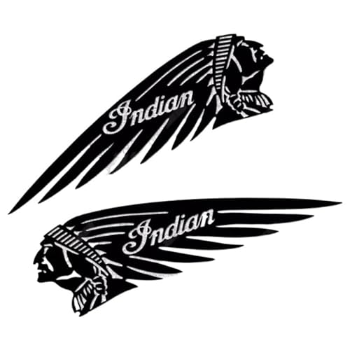 Tankpad Motorrad 2PCS Links Rechts Seite Indische Muster Aufkleber for Coole Motorrad Kraftstoff Tank Aufkleber Wasserdicht LOGO Motorrad Helm Aufkleber dekor Motorrad Tankpad(Color:Black,Size:30x11CM Tankpad Motorrad 2PCS Links Rechts Seite Indische Muster Aufkleber for Coole Motorrad Kraftstoff Tank Aufkleber Wasserdicht LOGO Motorrad Helm Aufkleber dekor Motorrad Tankpad(Color:Black,Size:30x11CM von BLacOh