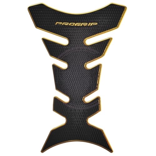Tankpad Motorrad Coole Motorrad Aufkleber Gas Öl Kraftstoff Tank Pad Schutz Aufkleber Fall for Kawasaki Z750 Z1000 Ninja 250 650 ZX-6R ZX-10R ER-6N Etc Motorrad Tankpad(Color:Gold) von BLacOh
