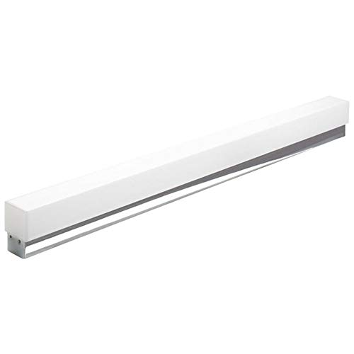BLicht LED Spiegelleuchte 40cm mit Sensor – Decken-/Unterbauleuchte IP44, 540lm, 7,5W, 3 Lichtfarben (3000K/4500K/6500K), Chrom, Switch Tone, Memory-Funktion, Badleuchte von BLicht