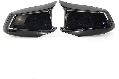 Auto Rückspiegel Abdeckung Shell Für BMW F10 5-Series 2011-2013 Pre-LCI,Seite Spiegel Kappe Gehäuse Außen Rückspiegel Abdeckung,A-1 Pair Bright Black von BLuvos