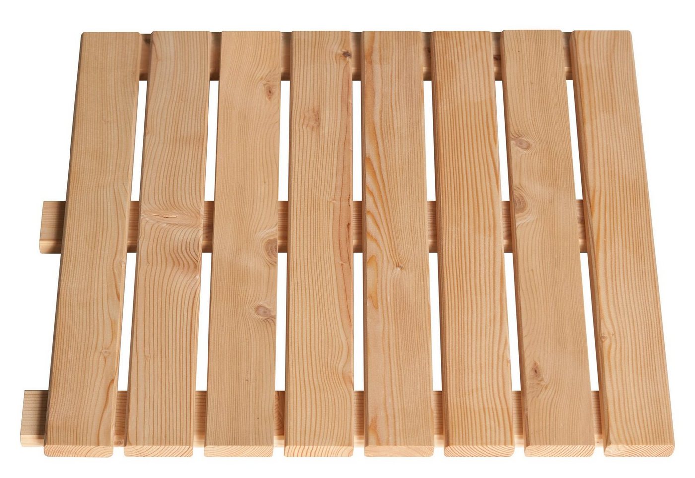 BM Massivholz Holzfliesen, Set, 80 St., Lärche, 50x50 cm, 20m² von BM Massivholz