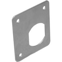 BMB - Format Fixierplatte für Rotor Schloss mh, 35x40x1mm, vernickelt von BMB