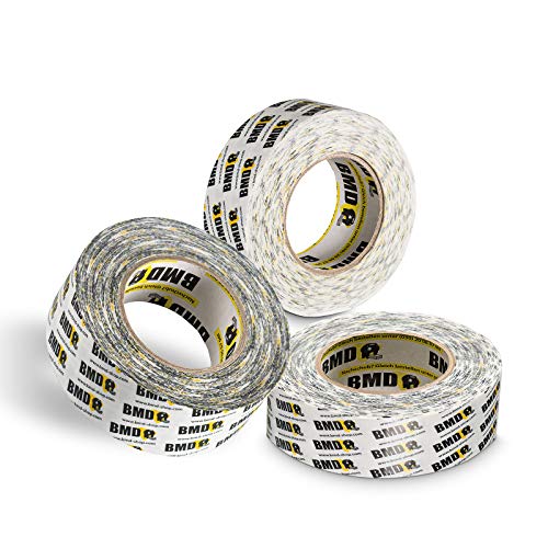 3x BMD-Multi-Allrounder Klebeband (Weiss - 60 mm x 25 lfm) zur Verklebung von Unterspannbahn Unterdeckbahn Schalungsbahn Fassadenbahn Dampfbremse Dampfsperre von BMD