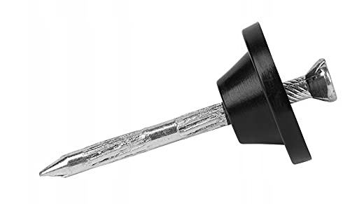 BMD Dichtnägel für Noppenbahn |3,5mm x 45mm | 100 Stück | inkl. Dichtscheiben | Befestigung von Noppenfolien | Baudrainage | Hochbeete BMD Dichtnägel für Noppenbahn |3,5mm x 45mm | 100 Stück | inkl. Dichtscheiben | Befestigung von Noppenfolien | Baudrainage | Hochbeete von BMD