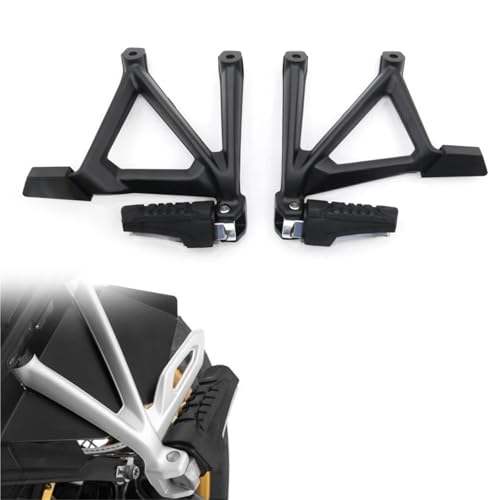 BMDBD Für R1250GS R1200GS R1250 GS 1200GS LC Abenteuer 2013 14 15 16 17 18 19 2020 21 22 2023 2024 Motorrad Hinten Passagier Fußrasten Kit Fuß Rest Halterung Vollen Satz von BMDBD