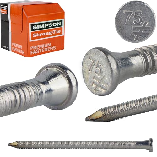 Simpson CNA4,0X75 Ankernägel Durchmesser 4 mm, Länge 75 mm, 250 Stück von Simpsons