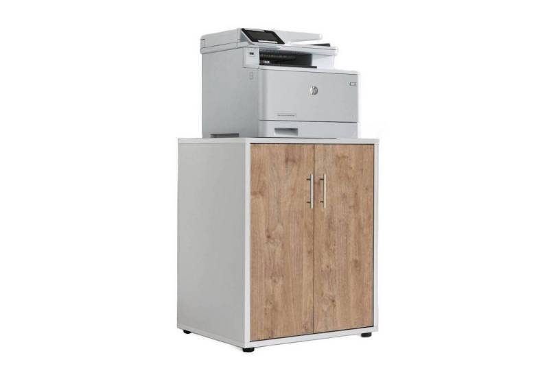 BMG Möbel Aktenschrank Druckerschrank Office Edition (große Oberplatte auch für Office Drucker geeignet) Höhe 74 cm, optimale Ergänzung zu Schreibtischen von BMG Möbel