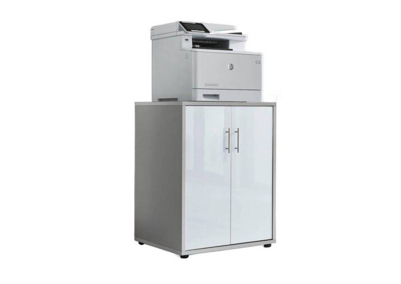 BMG Möbel Aktenschrank Druckerschrank Office Edition (große Oberplatte auch für Office Drucker geeignet) Höhe 74 cm, optimale Ergänzung zu Schreibtischen von BMG Möbel