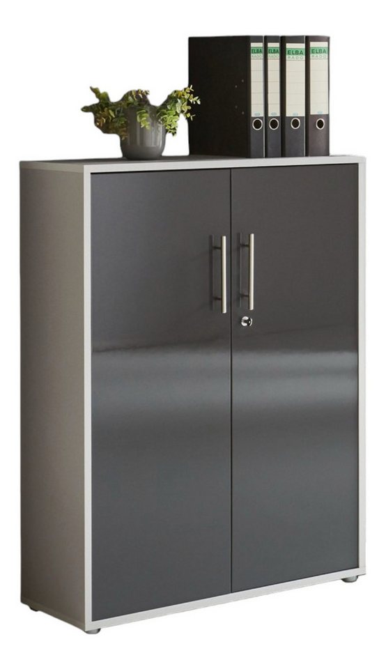 BMG Möbel Aktenschrank Office Edition 3 OH, abschließbar, Hochglanz lackiert oder matt von BMG Möbel