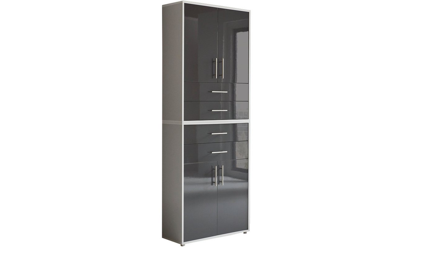 BMG Möbel Aktenschrank Tabor (Set 18, Büroschrank mit Metallgriffen) Made in Germany von BMG Möbel