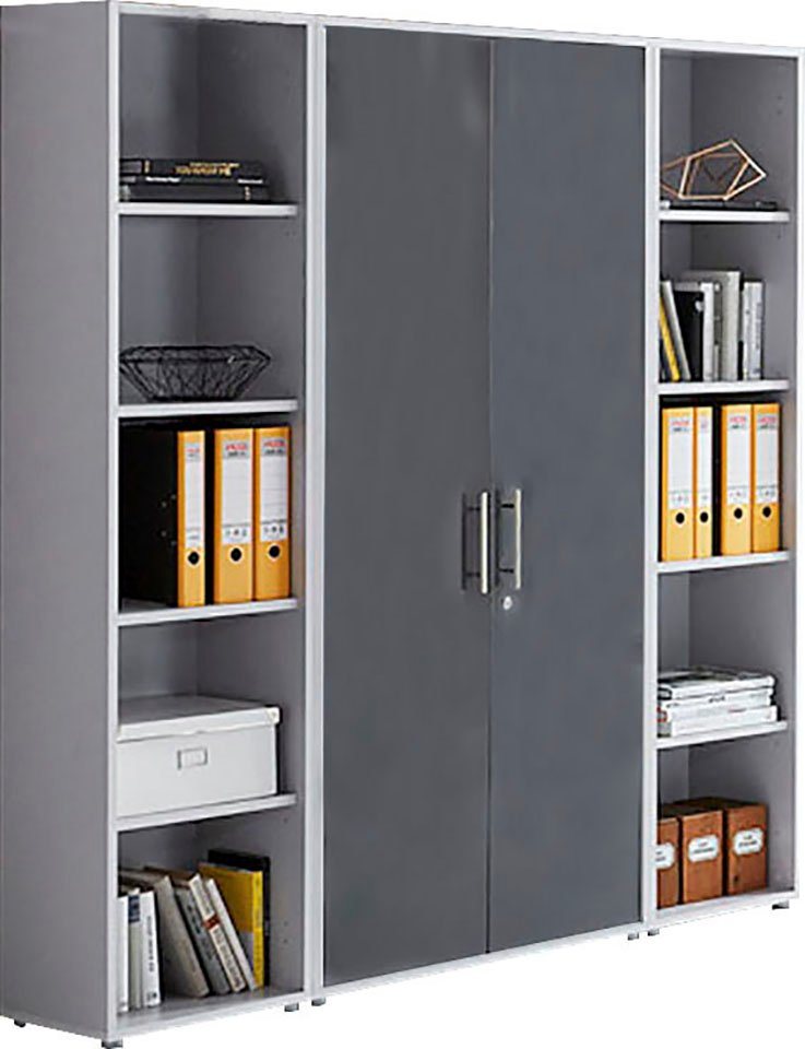 BMG Möbel Büro-Set TABOR 3 hoch, (Set, 3-St) von BMG Möbel