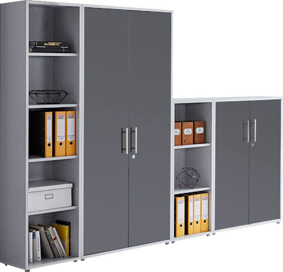 BMG Möbel Büro-Set TABOR 4 hoch, (Set, 2-St) von BMG Möbel