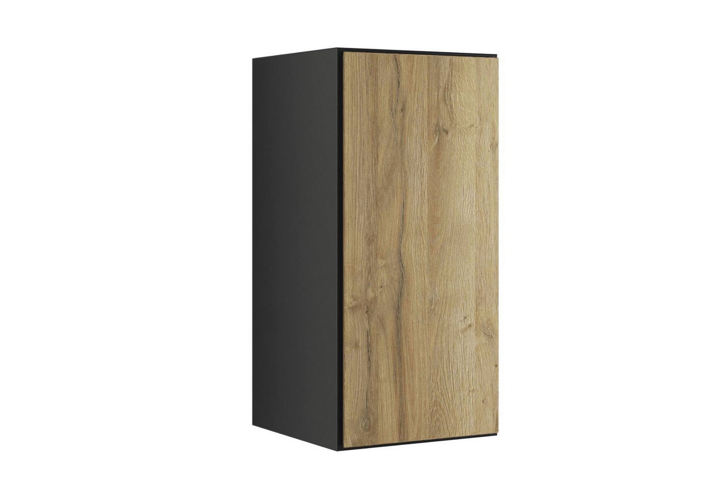 BMG Möbel Hängeschrank Modul+ (Einzelschränke und Regale kombinierbar im Baukastenprinzip, wählbar aus Regal, Schrank mit Tür oder Schrank mit Klappe) mit oder ohne Fronten, griffloses Design, made in Germany von BMG Möbel