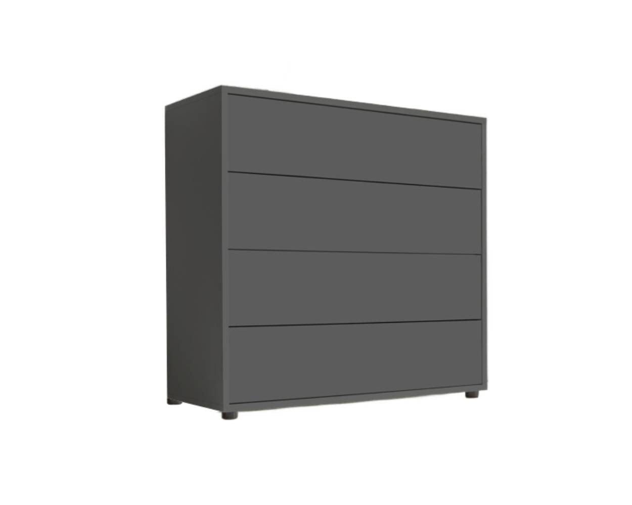 BMG Möbel Kommode Mailand 3 (Schubladenkommode Sideboard Kommode Anrichte, in verschiedenen Farben), Push-to-open-Funktion von BMG Möbel