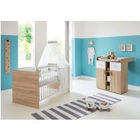 BMG Möbel Babymöbel-Set "Maxim", (Set, 2 St., Bett + Wickelkommode) von Bmg Möbel