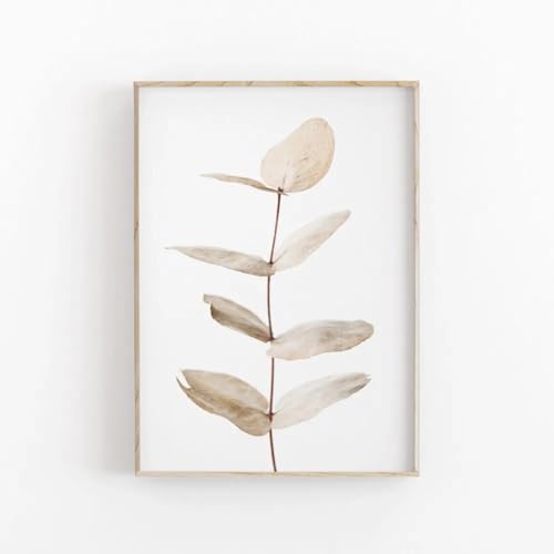 BMGKYAGL Minimalistische Ästhetik, nordisches botanisches Poster, Leinwandgemälde, Eukalyptus-Palmblätter, Kunstpflanze, Wanddekoration, 30 x 45 cm, rahmenlos BMGKYAGL Minimalistische Ästhetik, nordisches botanisches Poster, Leinwandgemälde, Eukalyptus-Palmblätter, Kunstpflanze, Wanddekoration, 30 x 45 cm, rahmenlos von BMGKYAGL