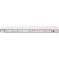 BMI Holz-Gliedermaßstab weiß, Länge: 2m BMI Holz-Gliedermaßstab weiß, Länge: 2m von BMI