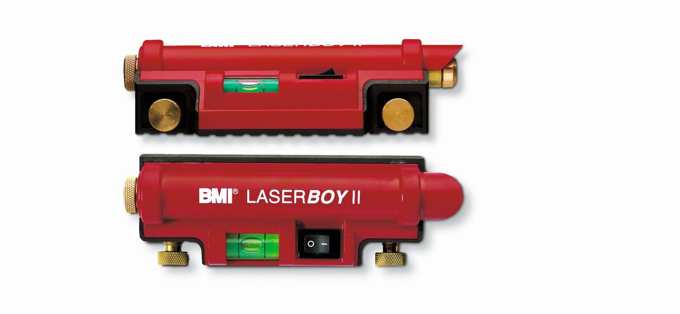 BMI Lasermessgerät Laserboy 2, handlicher Aufstecklaser von BMI