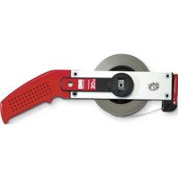 BMI Rahmenbandmaß ERGOLINE L.50m Band-B.13mm B mm/cm EG II Alu.weiß Stahlmaßband von BMI