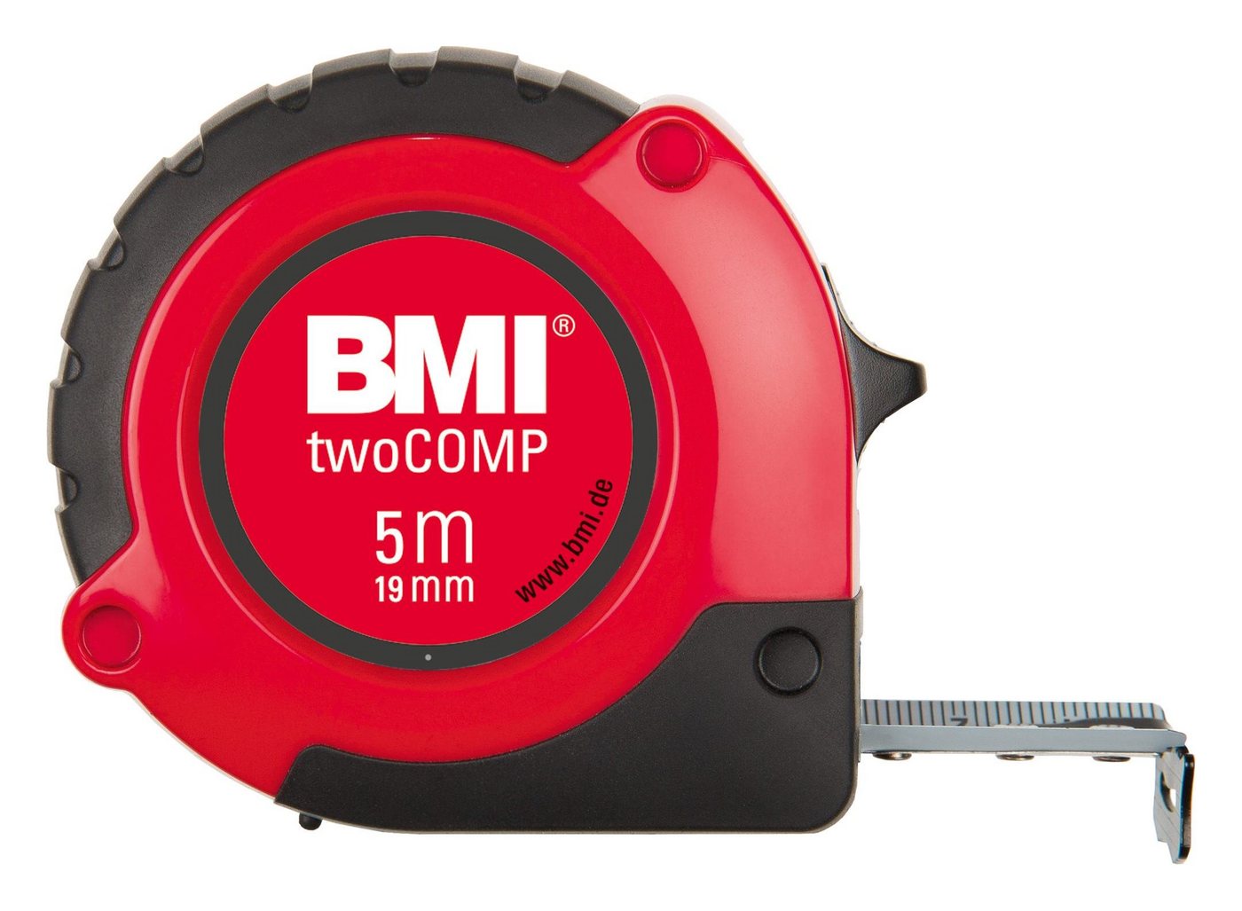 BMI Rollbandmaß, Taschenbandmaß twoCOMP M 10m x 25 mm von BMI