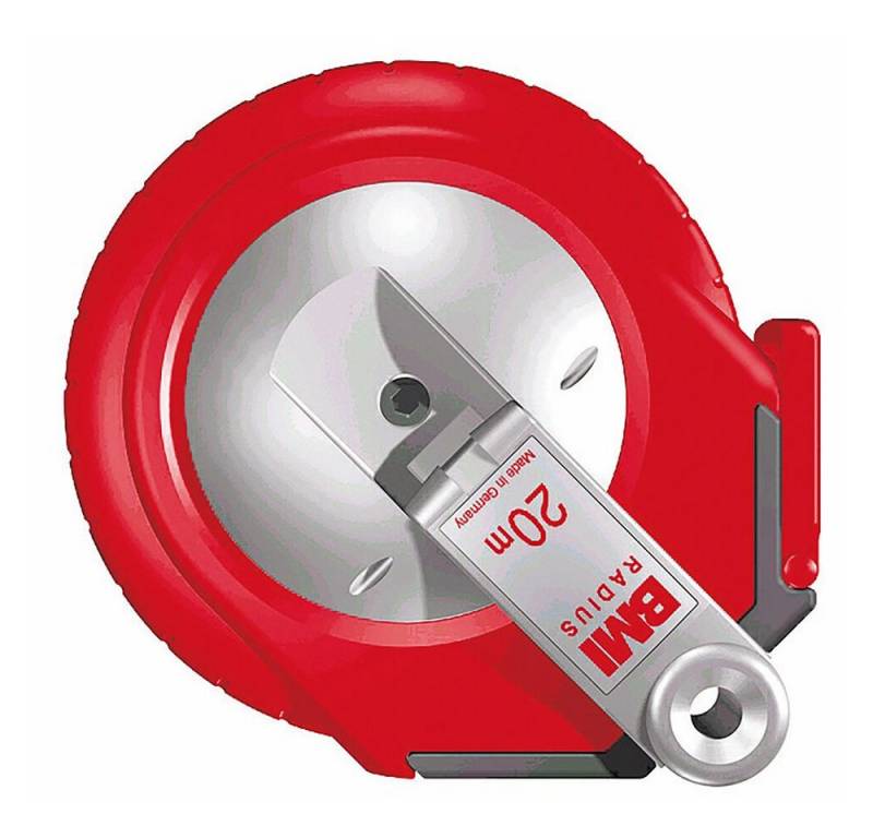 BMI Rollbandmaß Bandmaß Stahl, Einseitige cm-Einteilung ermöglicht hohe Messgenauigkeit von BMI