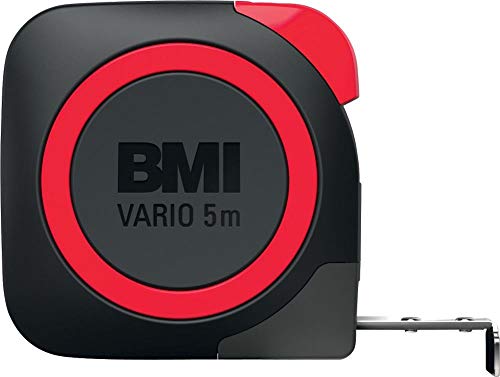 BMI 411241120 Taschenbandmaß"Vario" 2m mit Teilung von BMI