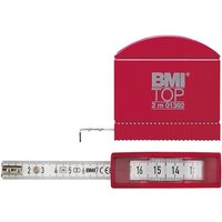 BMI Taschenbandmass m.Sichtf.3mx13mm weiß von BMI