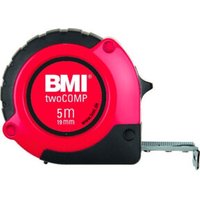 BMI Taschenrollbandmaß twoComp L.3m Band-B.16mm mm/cm EG II ABS Automatic SB von BMI