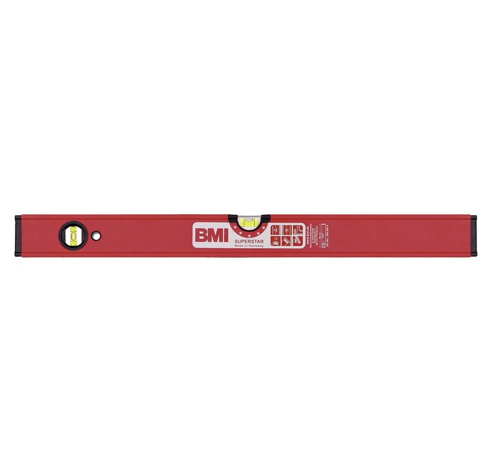BMI Wasserwaage BMI 696080PM 696080PM Magnet-Wasserwaage mit Magnet 80 cm 0.5 mm/m, (696080PM) von BMI