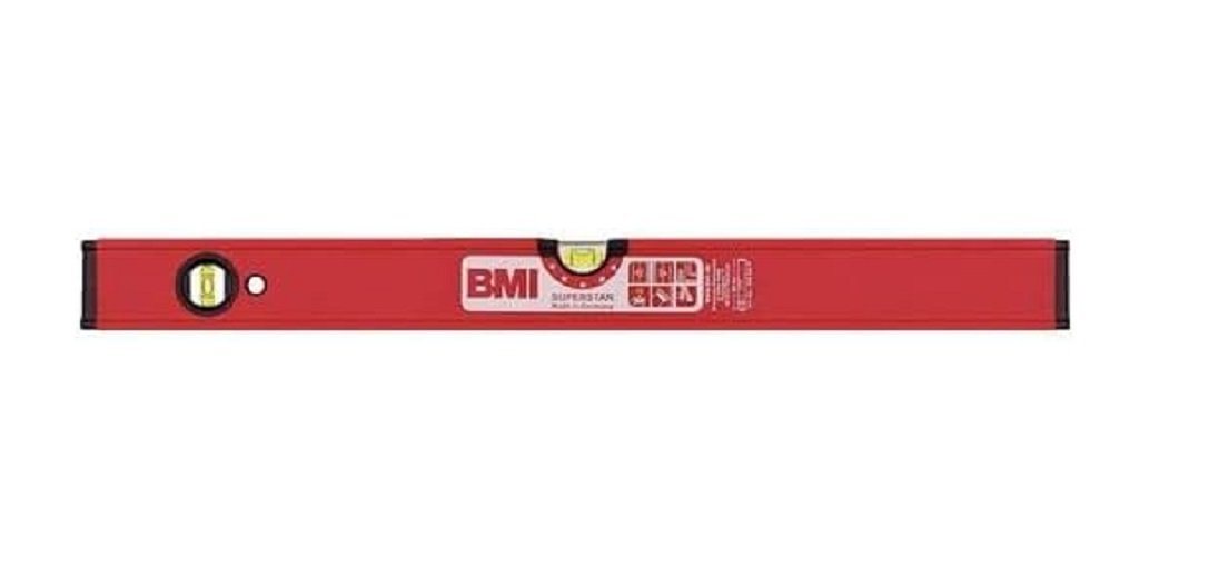 BMI Wasserwaage BMI Alu-Profil Wasserwaage Superstar 2 V Libellen 180 cm von BMI