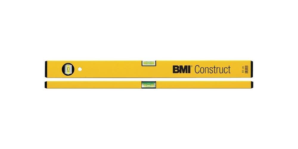 BMI Wasserwaage Wasserwaage CONSTRUCT 100 cm Aluminium gelb ±1 mm/m von BMI
