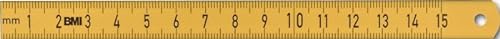 Maßstab polyamidbeschichtet, biegsam, Länge 150 mm, Querschnitt 13x0,45 mm von BMI