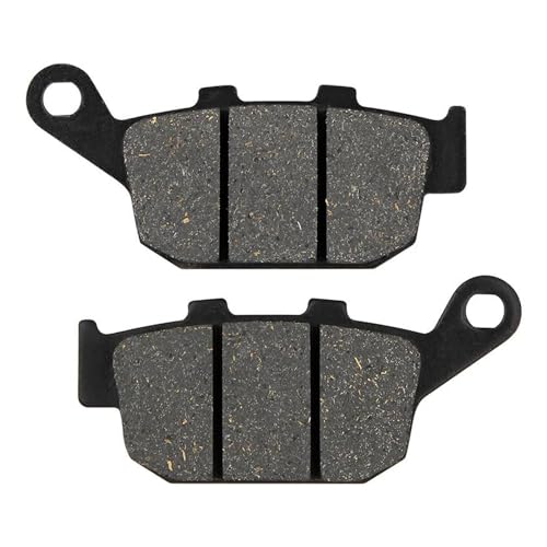 BMLGPGBCDW Bremsbelag Motorrad Für XL600 XL650 Für Transalp XRV750 XL700V CBR250RR CB400SF CB400 CBR400RR Motorrad Vorne Und Hinten Bremsbeläge Bremsbelagsatz(1 Paar hinten) von BMLGPGBCDW