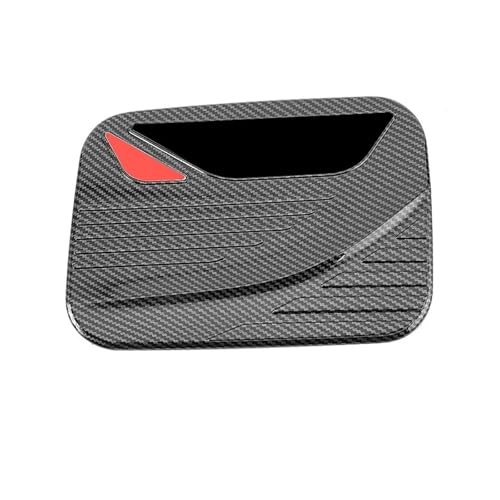 BMLGPGBCDW Tankdeckel Carbon Auto Kraftstofftank Abdeckung Öltürdeckel Für Toyota Für RAV4 XA50 2019-2024 Hybrid Gaseinfülldeckel Öltankdeckel(Kohlefaser) von BMLGPGBCDW