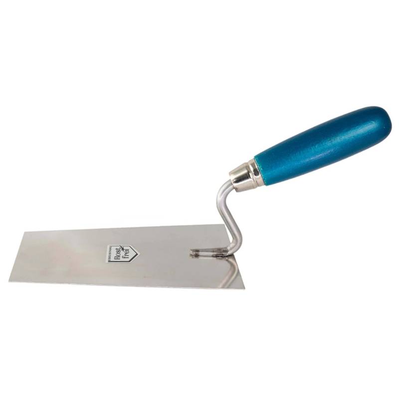 BMSC24 Stuckateur und Maurerkelle 16cm Rostfrei mit Holzgriff Blau Tiroler von BMSC24