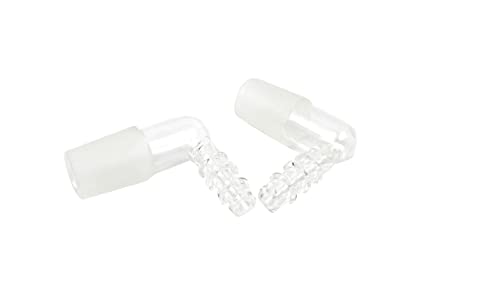 Glas Krümmer-Adapter Ersatzteil für Arizer Extreme Q und V-Tower (2 Stück) Elbow Adapter Glass von BMTick