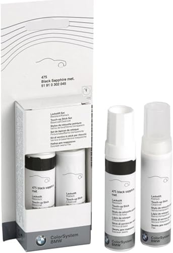 BMW Original Lackstift-Set Zweischicht Sparkling graphit met. - A22 von BMW