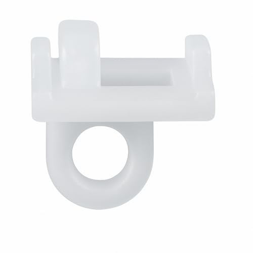 BN Gardinen Zwischenfeststeller für Gardinenschienen - 12 Stück - Stopper für gängige Alu-Schienen schmal mit 4 mm - passend für Gardinen- und Vorhangschienen mit Laufkanal BN Gardinen Zwischenfeststeller für Gardinenschienen - 12 Stück - Stopper für gängige Alu-Schienen schmal mit 4 mm - passend für Gardinen- und Vorhangschienen mit Laufkanal von BN Gardinen