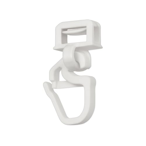 BN Gardinen klick-Gleiter mit Haken kurz für Gardinenschienen - 25 Stück - Faltenlegehaken Click Gleiter passend für gängige Alu-Schienen breit mit 6mm Laufkanal - Clic BN Gardinen klick-Gleiter mit Haken kurz für Gardinenschienen - 25 Stück - Faltenlegehaken Click Gleiter passend für gängige Alu-Schienen breit mit 6mm Laufkanal - Clic von BN Gardinen