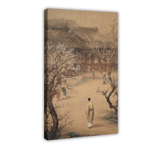 Antikes chinesisches Poster, Leinwand, Poster, Schlafzimmer, Dekoration, Landschaftsdekoration, Geschenk, 40 x 60 cm Antikes chinesisches Poster, Leinwand, Poster, Schlafzimmer, Dekoration, Landschaftsdekoration, Geschenk, 40 x 60 cm von BNCEDJK